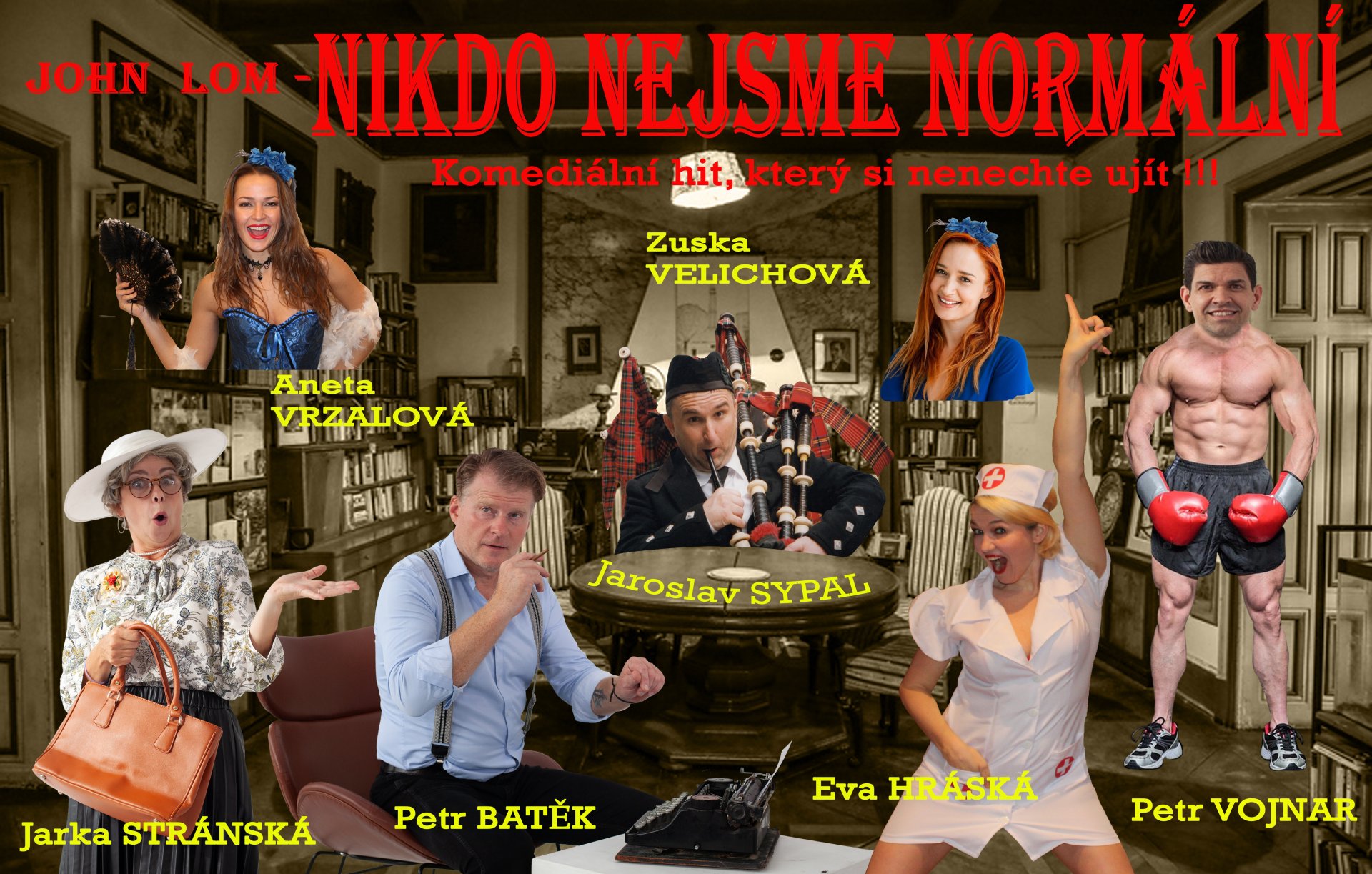 Divadelní představení: Nikdo nejsme normální