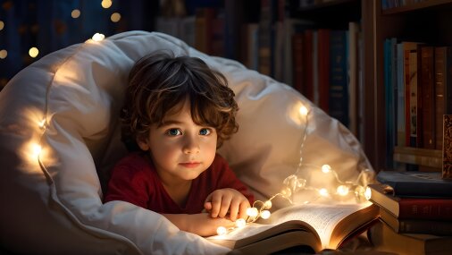 Podzimní přespávačka v knihovně