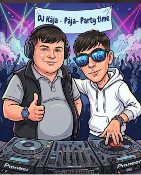 Dj Pája a Dj Kája - disco na zámku