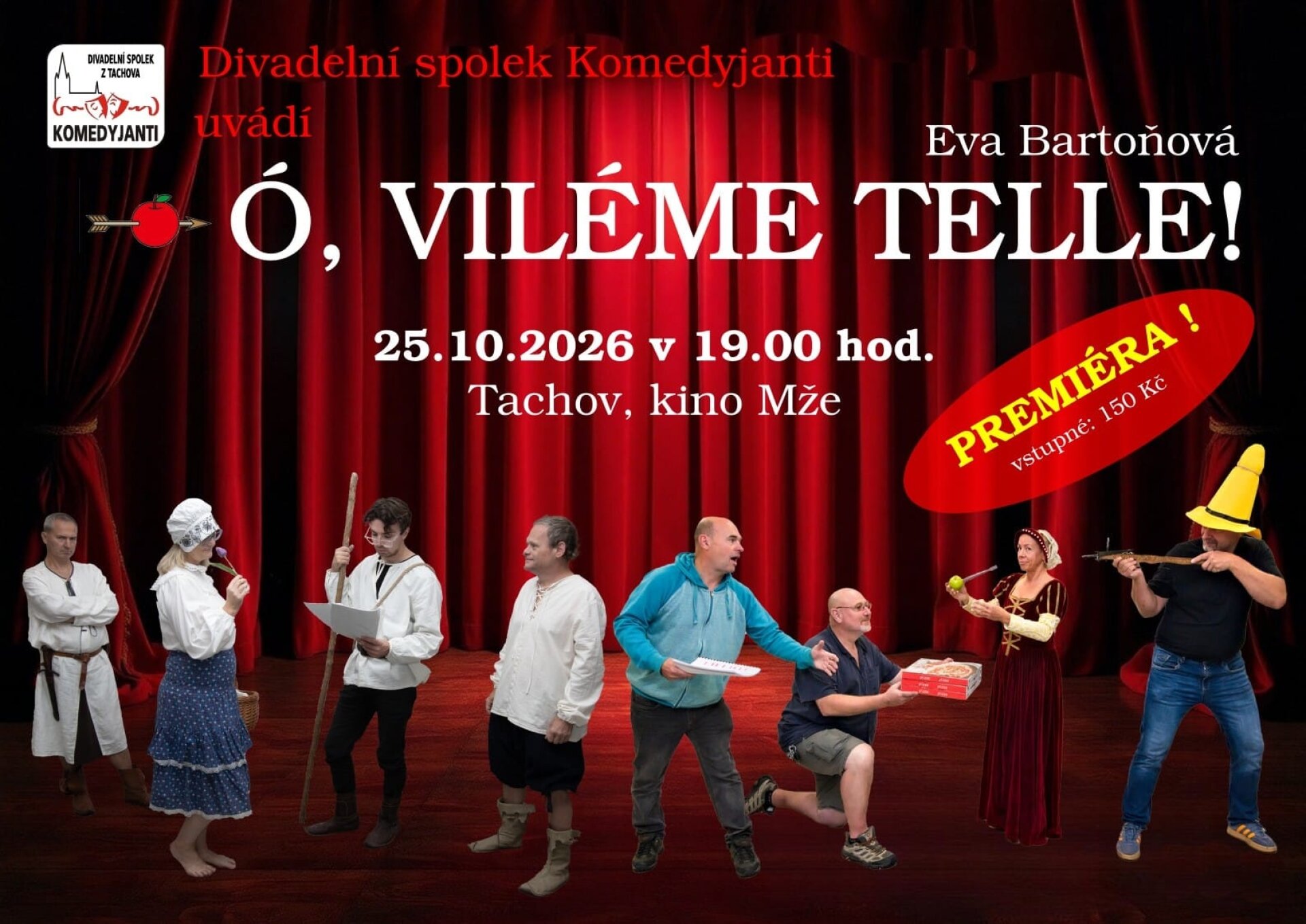 Divadelní představení: Ó, Viléme Telle!